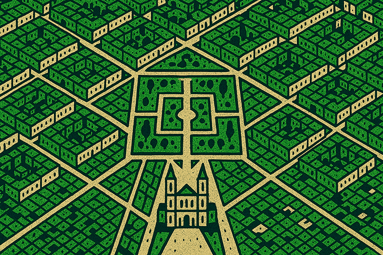 LaPlata_Web Ilustración de La Plata